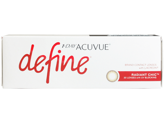 1 Day Acuvue Define Radiant Chic with LACREON 30 Pack