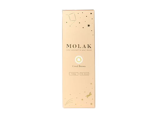 MOLAK 1 Day Coral Brown 10 Pack