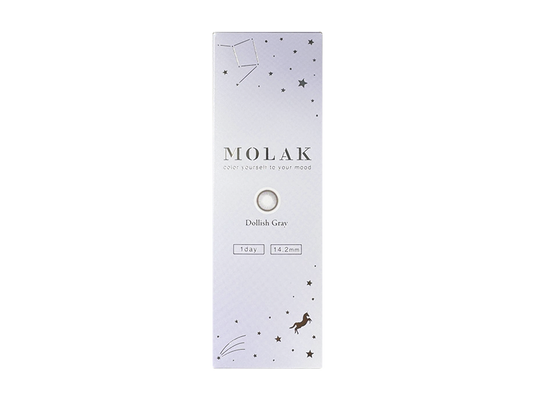 MOLAK 1 Day Dollish Gray 10 Pack