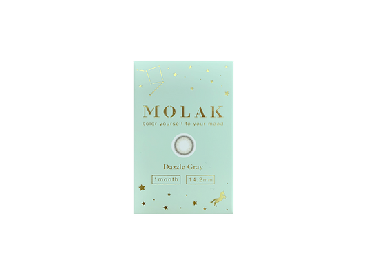 MOLAK 1 Month Dazzle Gray 2 Pack