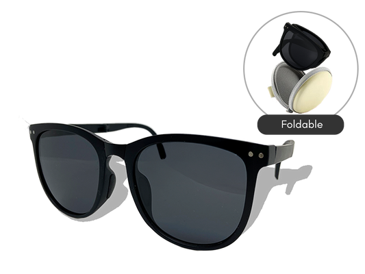 Foldable Adult Sunglasses (Black)