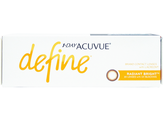 1 Day Acuvue Define Radiant Bright with LACREON 30 Pack