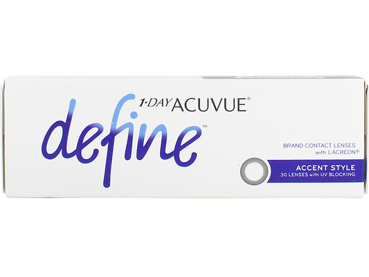 1 Day Acuvue Define Accent Style with LACREON 30 Pack