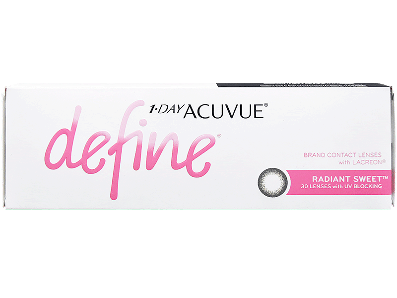 1 Day Acuvue Define Radiant Sweet with LACREON 30 Pack