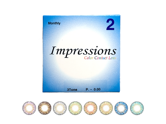 Impressions Colour Contact Lenses 2 Pack