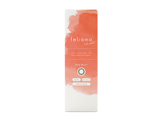 feliamo Sheer Brown 10 Pack